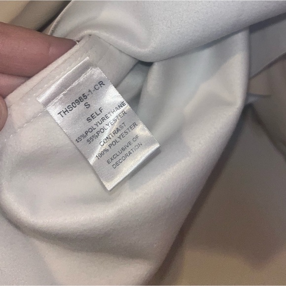 THML women's 3/4 length sleeve pleather top - Picture 2 of 4